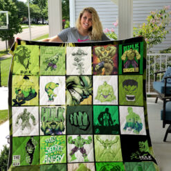 Hulk Marvel Blanket Quilt Rze1