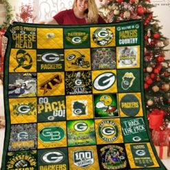 Green Bay Packers 1a Blanket Quilt B20