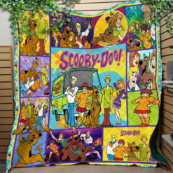 Scooby-Doo Funny Quilt Blanket Rze1