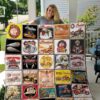 Indian Motorcycles Blanket Quilt Rze1