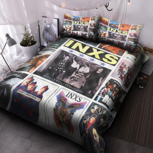 INXS  Quilt Bedding Set Rze2