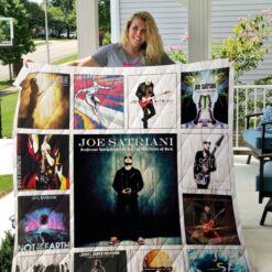 Joe Satriani Blanket Quilt Rze1