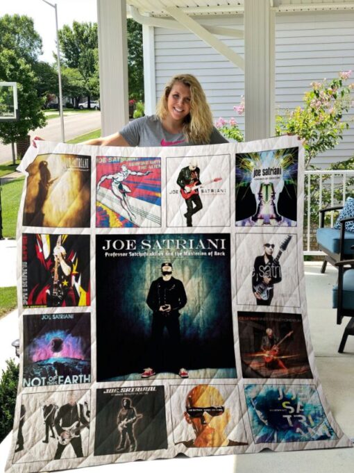 Joe Satriani Blanket Quilt Rze1