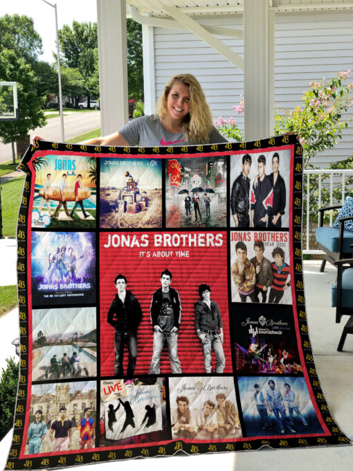 jonas brothers cover poster quilt blanket 1621708047