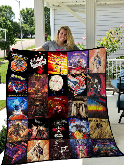 Judas Priest 1 Blanket Quilt TN