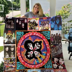 Kiss Band Quilt  Blanket Quilt Rze2
