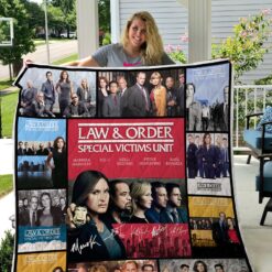 Law & Order Blanket Quilt Rze2