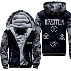 Led Zeppelin Fleece Jacket B23