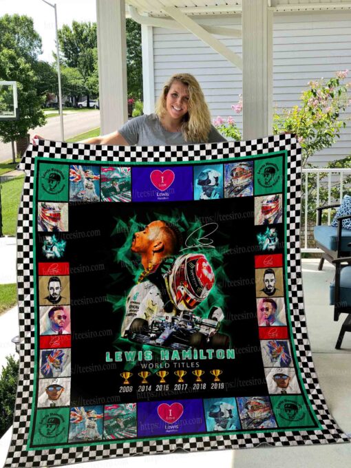 lewis hamilton quilt blanket 01 0A00AA
