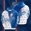 Los Angeles Dodgers a00 Hoodie Zip Hoodie 3D Rze1