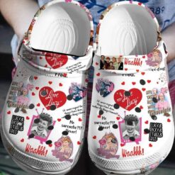 I Love Lucy Lover Crocs Rze2