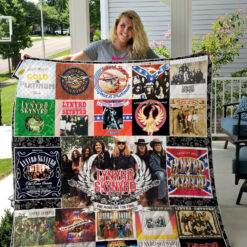 Lynyrd Skynyrd Band Quilt  Blanket Quilt Rze2