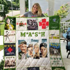 M*A*S*H Quilt Blanket Quilt Rze2