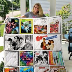 The Monkees Quilt Blanket Quilt Rze2
