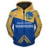 Golden State Warriors 2 Hoodie Zip Hoodie 3D TN