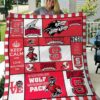 NC State Wolfpack Quilt Blanket Quilt B21