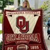 Oklahoma Sooners 2 Blanket Quilt B19