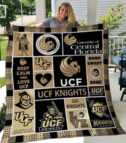 UCF Knights 2 Blanket Quilt Rze1