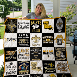 New Orleans Saints 1 Blanket Quilt TN