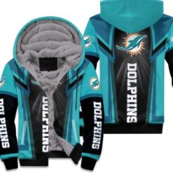 Miami Dolphins 2 Fleece Jacket Rze1
