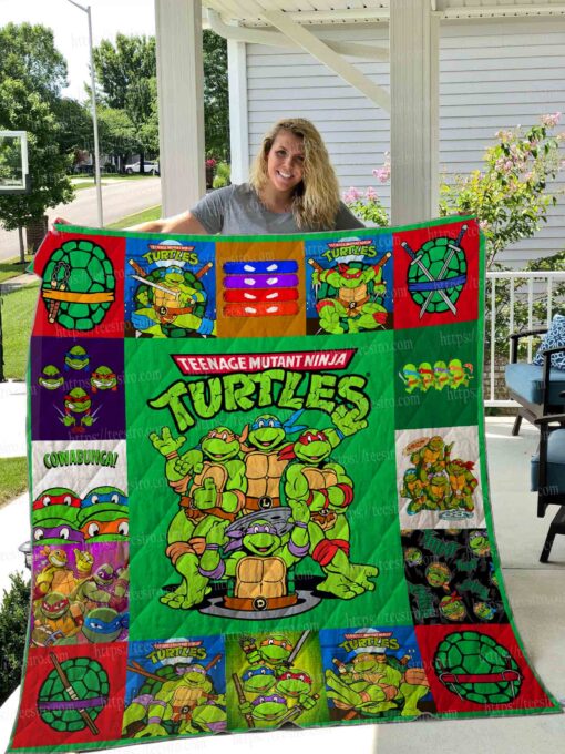 Teenage Mutant Ninja Turtles lover Blanket Quilt Rze2