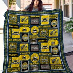 North Queensland Cowboys 1 Blanket Quilt Rze1