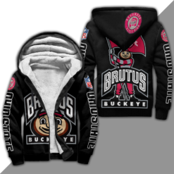 Ohio State Buckeye Fleece Jacket Rze2
