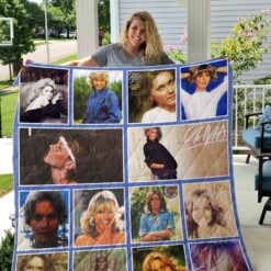 Olivia Newton-John Lover Quilt  Blanket Quilt Rze2