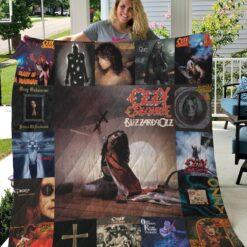 Ozzy Osbourne Best Blanket Quilt Rze2