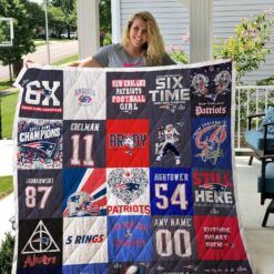 New England Patriots Lover Quilt  Blanket Rze2