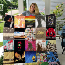 Pearl Jam 5 Blanket Quilt Rze1