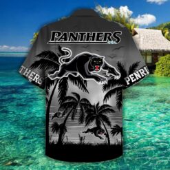 Alternative view of Penrith Panthers Hawaiian Shirt Rze1