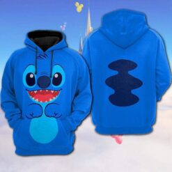Stitch a1 Hoodie Zip Hoodie 3D Rze1