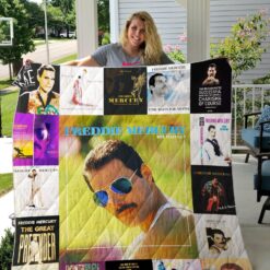 Freddie Mercury Queen Quilt  Blanket Rze2