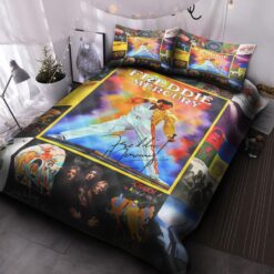 Freddie Mercury Queen Quilt Bedding Set Rze2