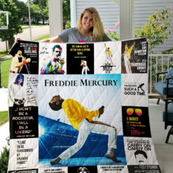 Freddie Mercury Queen Love Quilt Blanket Quilt Rze2