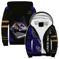 Baltimore Ravens Lover Fleece Jacket B21