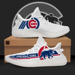 Chicago Cubs White Yeezy Shoes Rze1