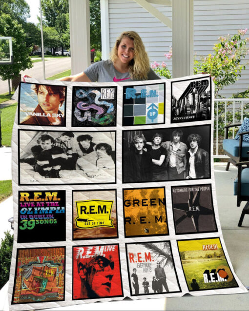 R.E.M. Lover Blanket Quilt Rze2