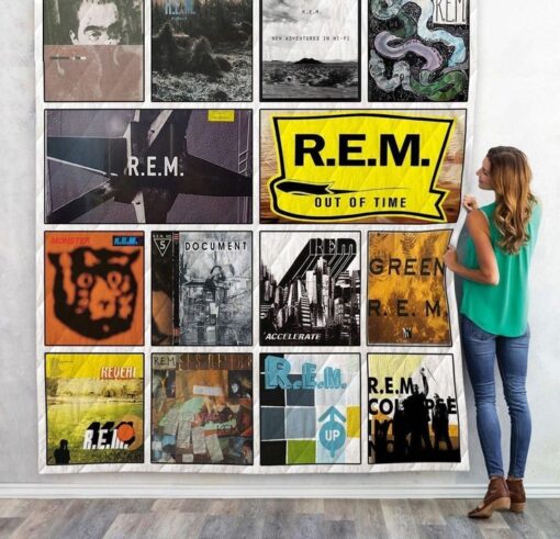 R.E.M. Quilt  Blanket Quilt Rze2