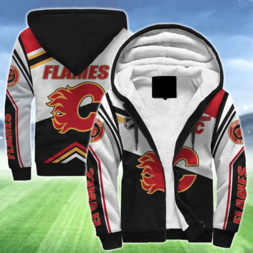 Calgary Flames 0a Fleece Jacket Rze1