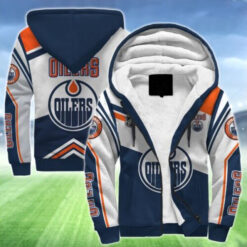 Edmonton Oilers 0a Fleece Jacket Rze1