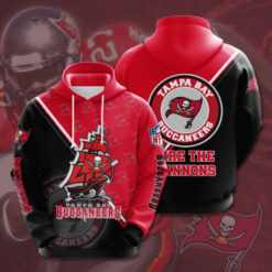 Tampa Bay Buccaneers 1 Hoodie Zip Hoodie 3D TN
