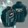 Philadelphia Eagles 1 Hoodie Zip Hoodie 3D TN