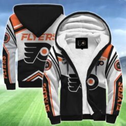 Philadelphia Flyers 01a Fleece Jacket Rze1