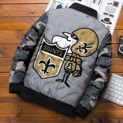 Alternative view of New Orleans Saints  Heavy Weight Jacket Rze2