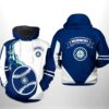Seattle Mariners 1 Hoodie Zip Hoodie 3D  B23