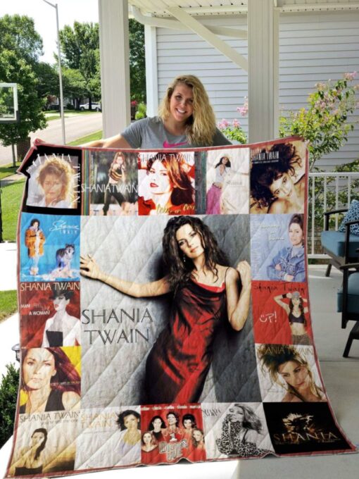 Shania Twain 1 Blanket Quilt Rze1