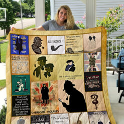 Sherlock Holmes Blanket Quilt B20
