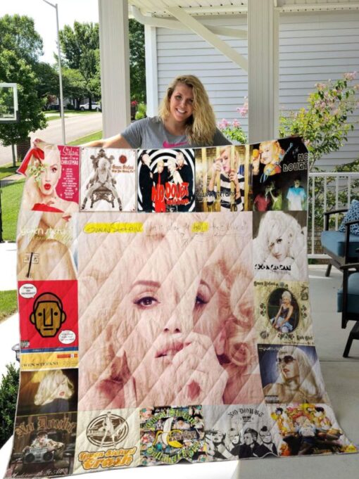 Gwen Stefani Quilt Blanket Quilt Rze1